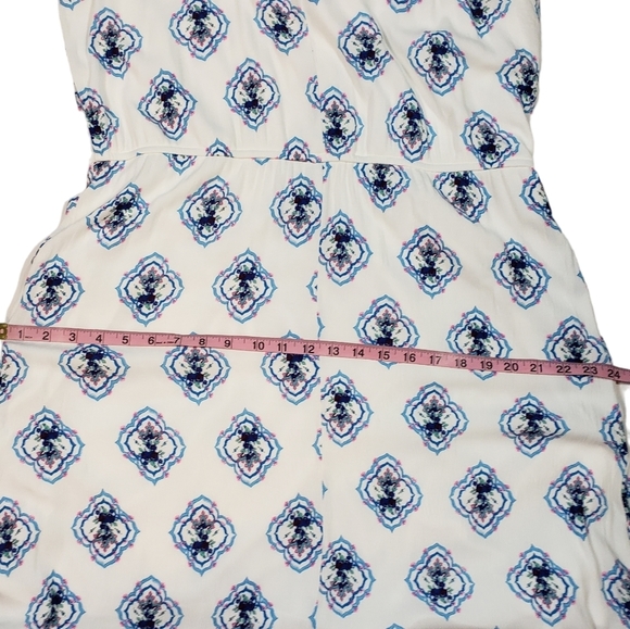 Maurices Floral Paisley Blouson Maxi Dress Sz 1X Sleeveless Elastic Waist Boho - Picture 16 of 16